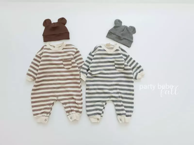 Party Kids - Korean Baby Fashion - #babyootd - Mos Bodysuit Set