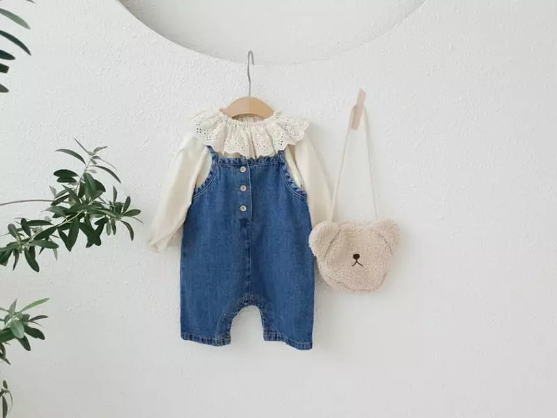 Party Kids - Korean Baby Fashion - #babyoutfit - Dalkong Overalls