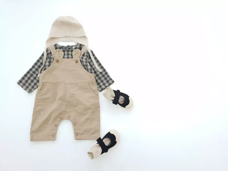 Party Kids - Korean Baby Fashion - #babyoutfit - Bebe Cup Overall - 11