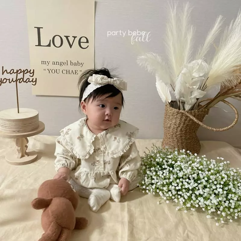 Party Kids - Korean Baby Fashion - #babyootd - Jane Bodysuit - 4