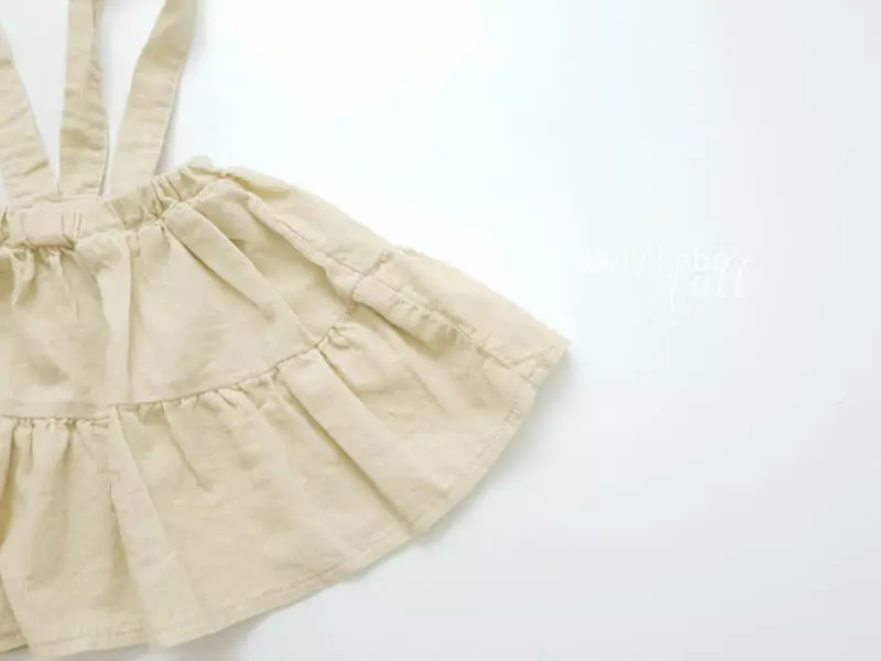 Party Kids - Korean Baby Fashion - #babyoutfit - Rose Dungarees Skirt - 11