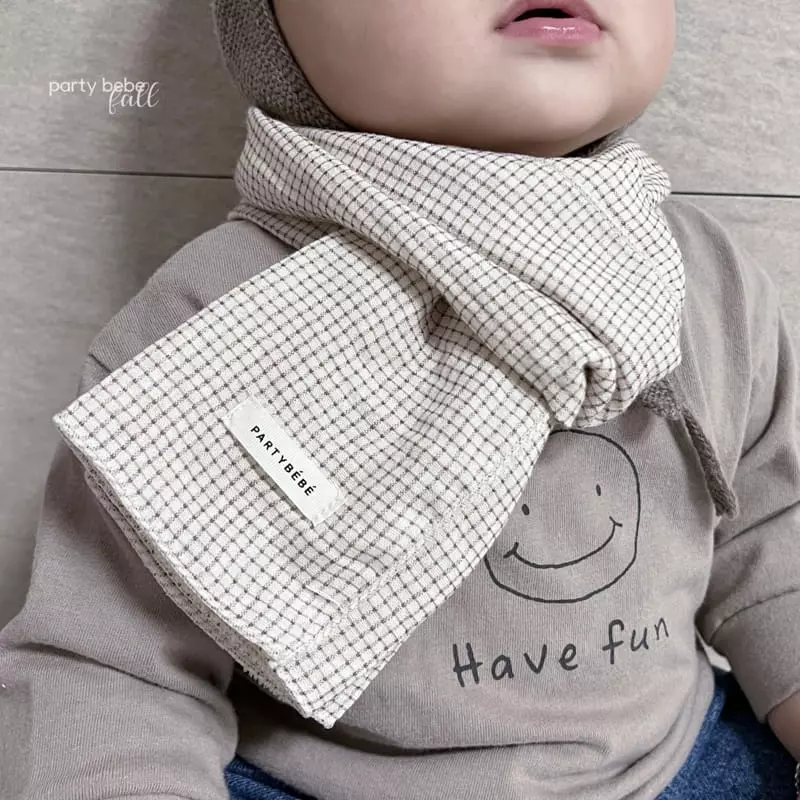 Party Kids - Korean Baby Fashion - #babyoutfit - Wafers Muffler - 7