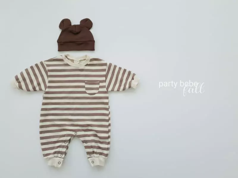 Party Kids - Korean Baby Fashion - #babyoutfit - Mos Bodysuit Set - 4