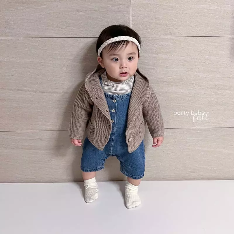 Party Kids - Korean Baby Fashion - #babywear - Dalkong Overalls - 4