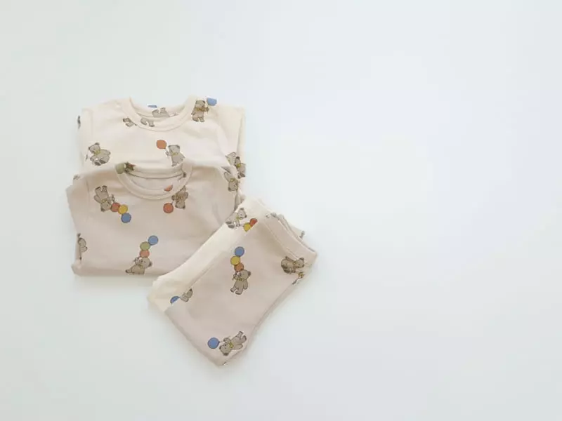 Party Kids - Korean Baby Fashion - #onlinebabyboutique - Balloon Bear Easywear - 2