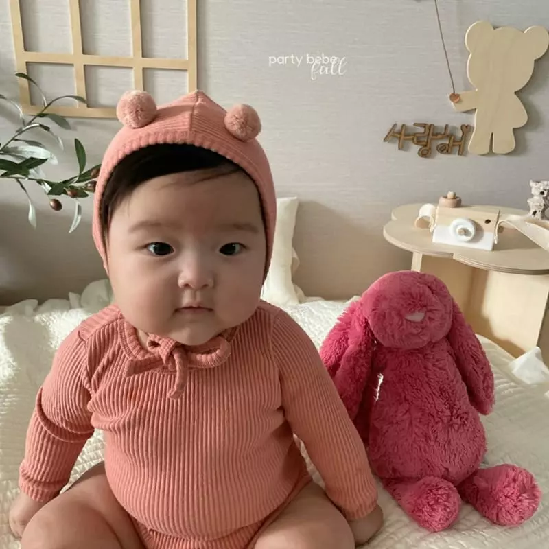 Party Kids - Korean Baby Fashion - #onlinebabyboutique - Churros Bodysuit Set - 12