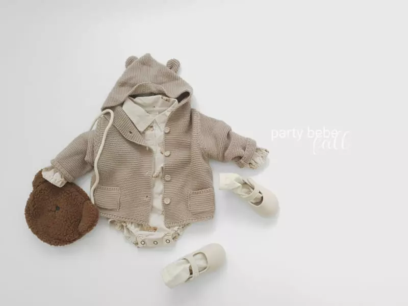 Party Kids - Korean Baby Fashion - #onlinebabyshop - Bear Bag - 8