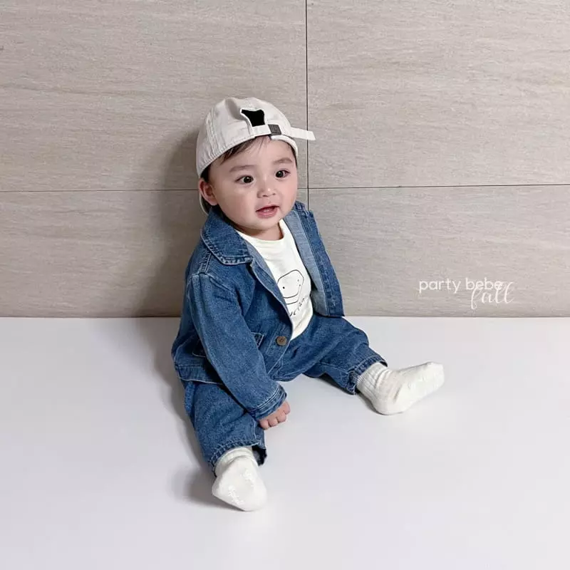 Party Kids - Korean Baby Fashion - #smilingbaby - Cent Jacket - 7