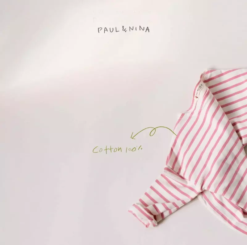 Paul & Nina - Korean Children Fashion - #childofig - Pretty Stripes Tee - 6