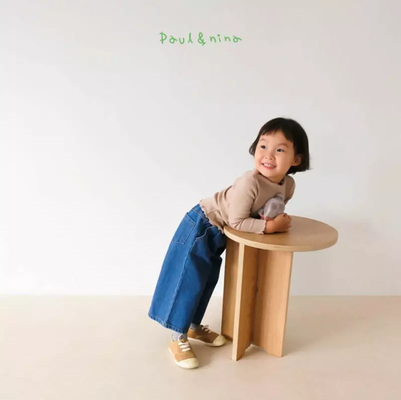Paul & Nina - Korean Children Fashion - #childofig - Wide Pintuck Jeans - 10