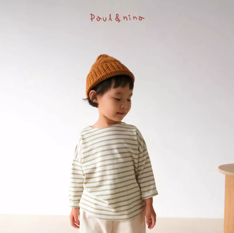 Paul & Nina - Korean Children Fashion - #designkidswear - Pretty Stripes Tee - 9