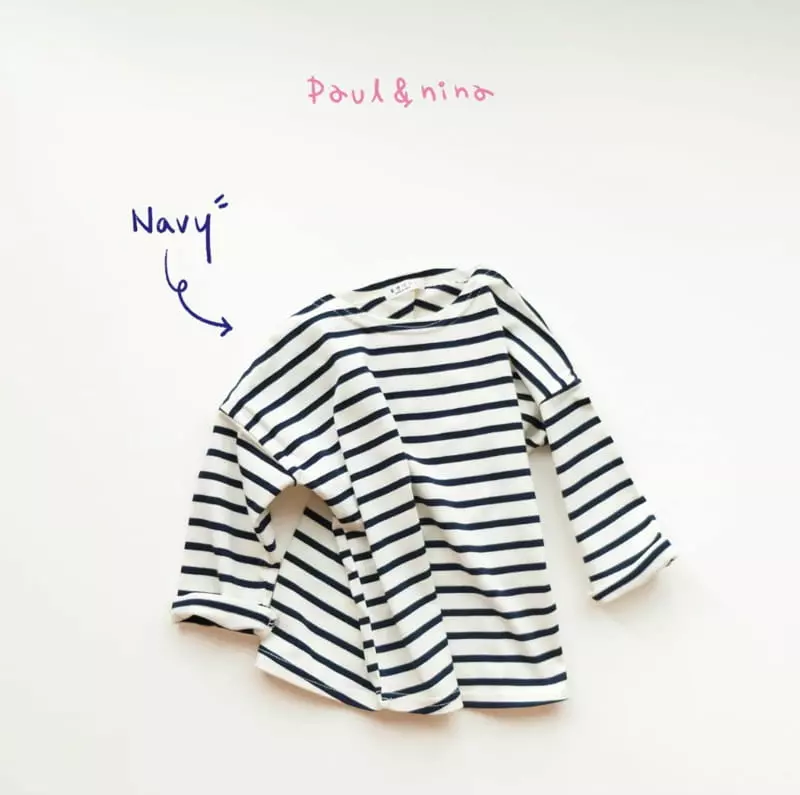 Paul & Nina - Korean Children Fashion - #discoveringself - Pretty Stripes Tee - 10