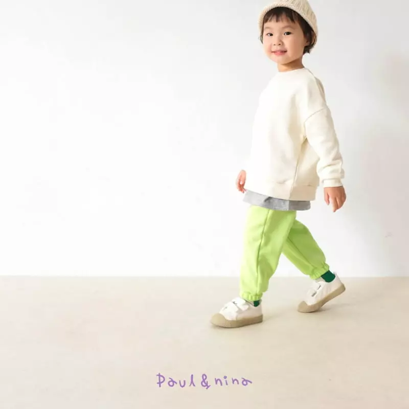 Paul & Nina - Korean Children Fashion - #kidzfashiontrend - Fall Trainning Pants - 10