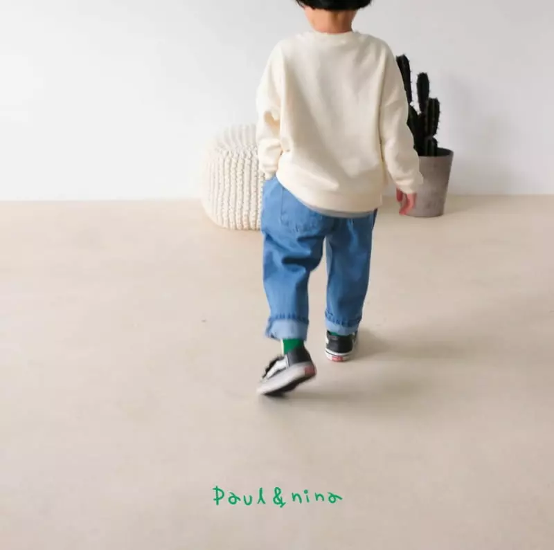 Paul & Nina - Korean Children Fashion - #magicofchildhood - Don't Ask Me Baggy Jeans - 2