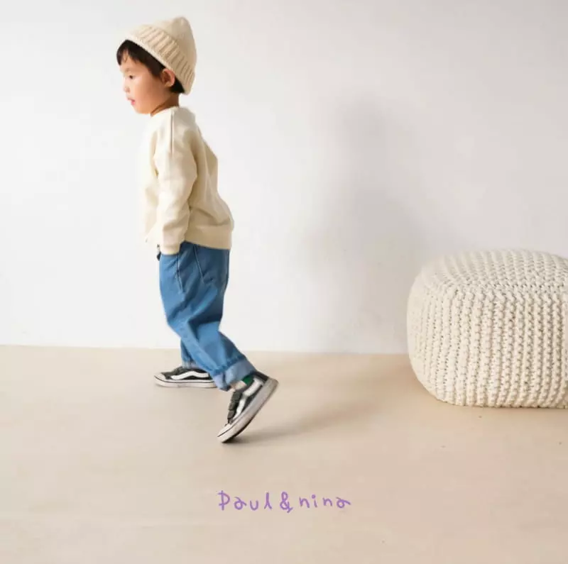 Paul & Nina - Korean Children Fashion - #minifashionista - Don't Ask Me Baggy Jeans - 3
