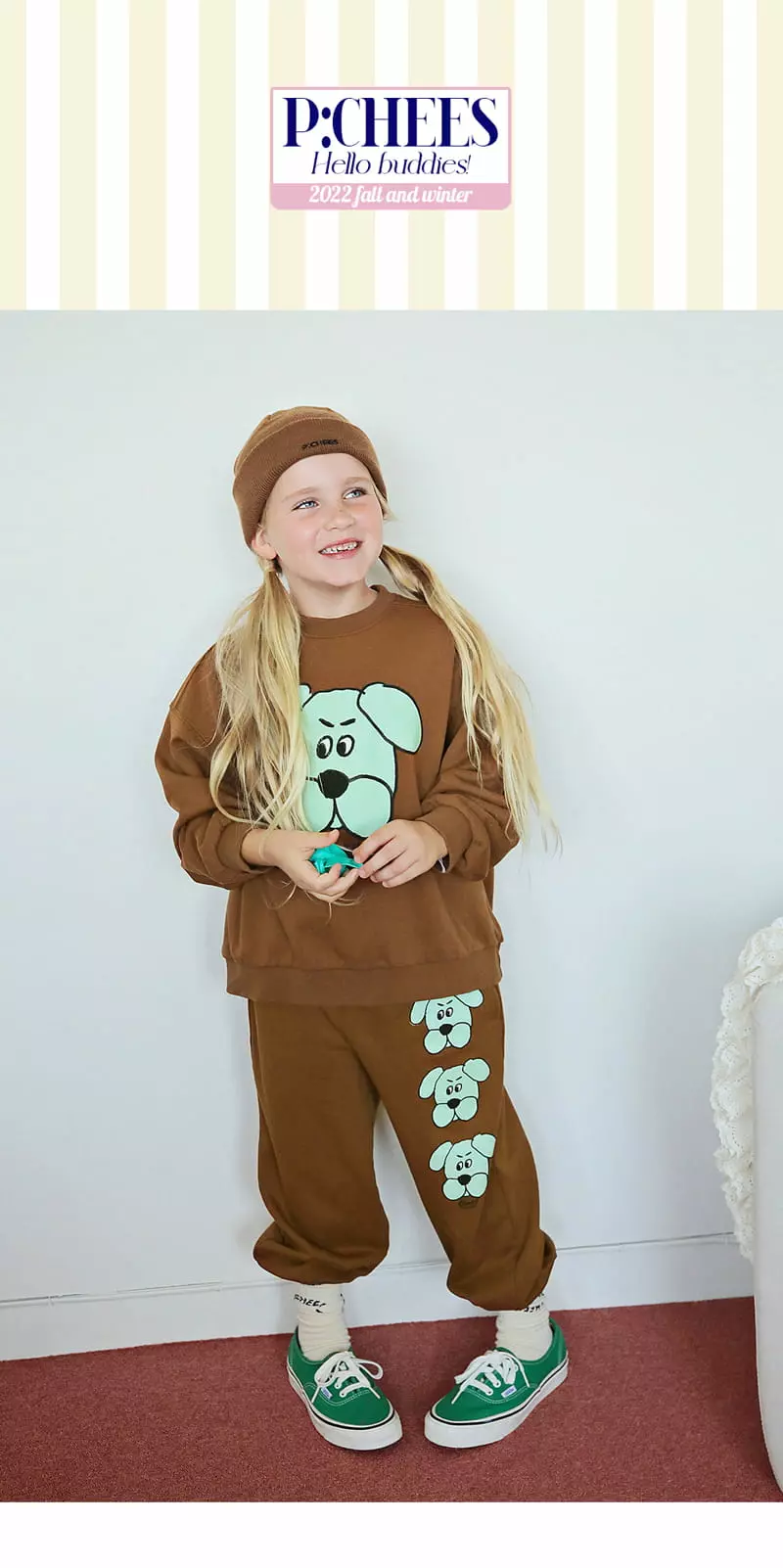 Peach-Cream - Korean Junior Fashion - #Kfashion4kids - Kaicu Sweatshirt
