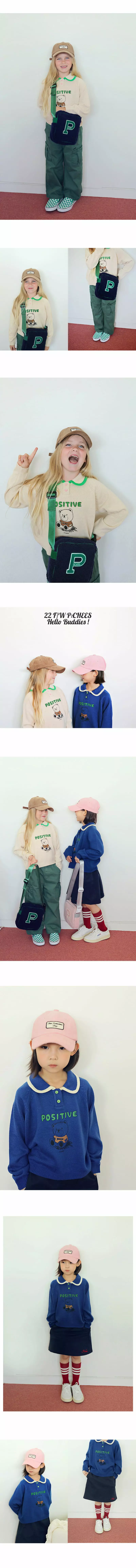 Peach-Cream - Korean Junior Fashion - #childofig - Live Knit Pullover - 2