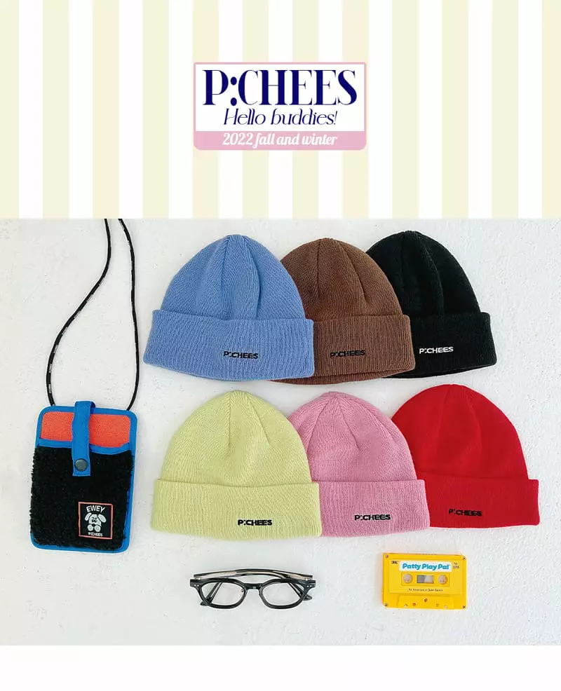 Peach-Cream - Korean Junior Fashion - #childofig - love It Knit Beanie