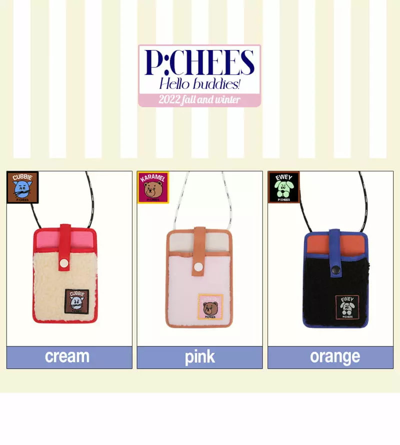 Peach-Cream - Korean Junior Fashion - #childrensboutique - Caicu Bag