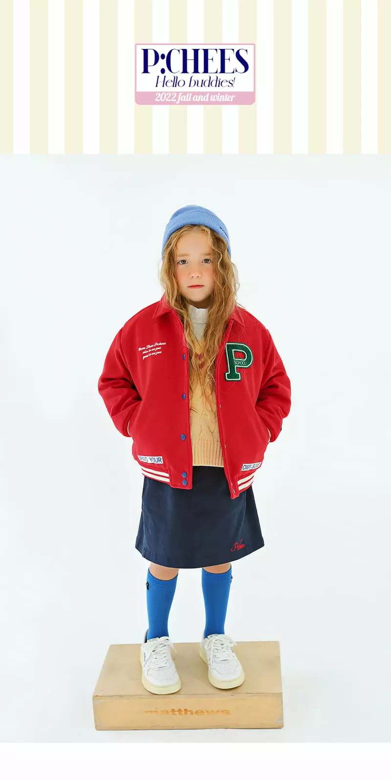 Peach-Cream - Korean Junior Fashion - #designkidswear - River Cell Jumper