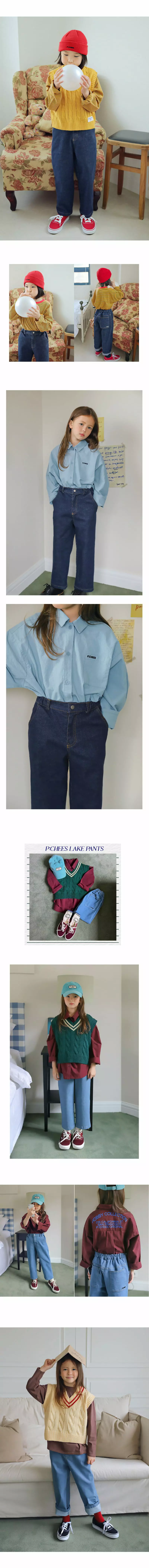 Peach-Cream - Korean Junior Fashion - #discoveringself - Lake Pants - 2