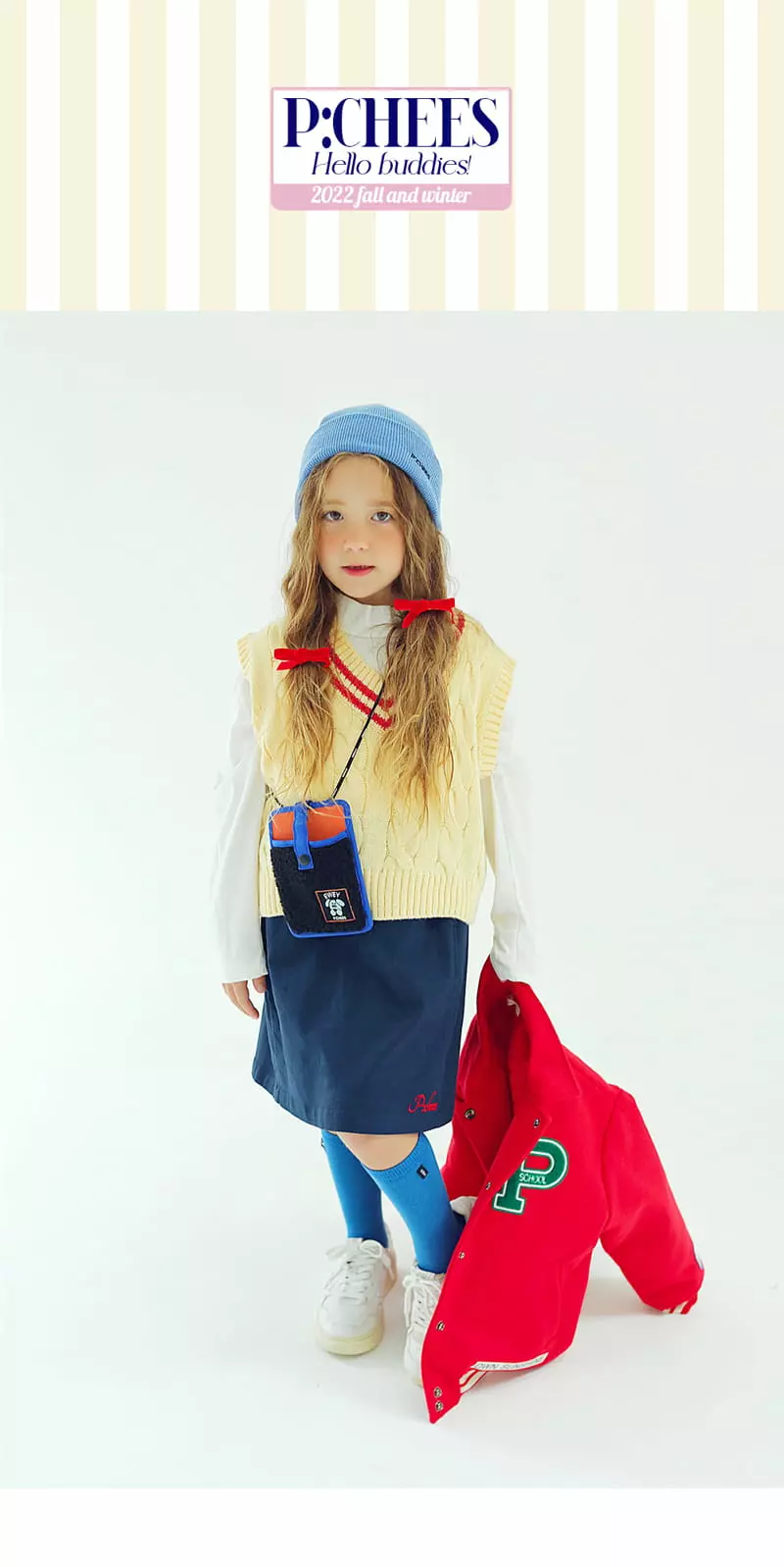 Peach-Cream - Korean Junior Fashion - #fashionkids - Clean Skirt