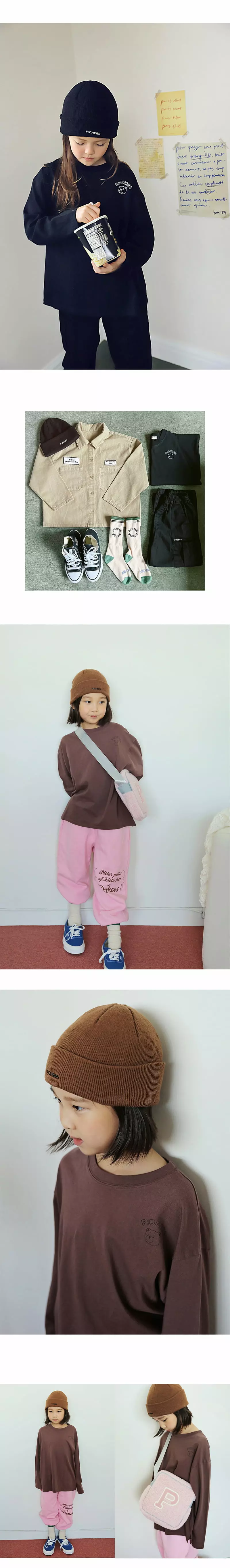Peach-Cream - Korean Junior Fashion - #kidsshorts - Tunnis Tee - 4