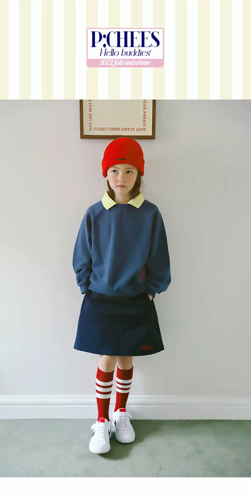 Peach-Cream - Korean Junior Fashion - #kidsstore - Much Sweatshirt