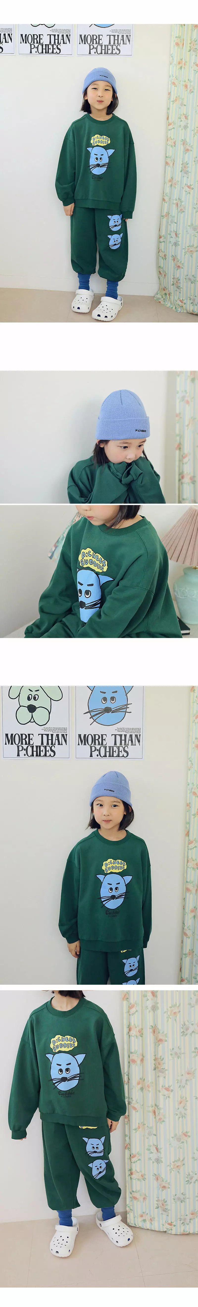 Peach-Cream - Korean Junior Fashion - #magicofchildhood - Kaicu Sweatshirt - 3