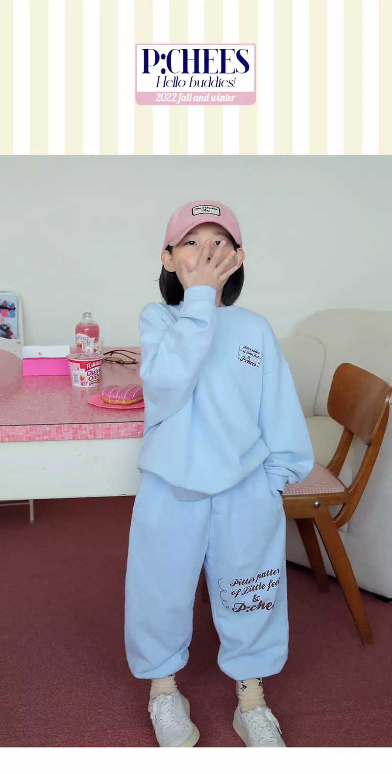 Peach-Cream - Korean Junior Fashion - #magicofchildhood - Petter Pants