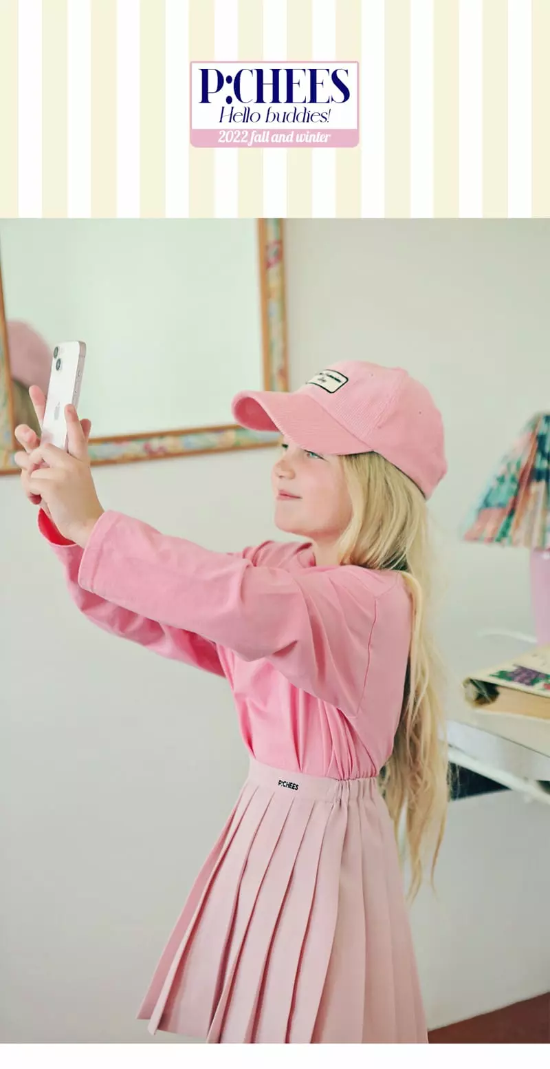Peach-Cream - Korean Junior Fashion - #minifashionista - Blan Rib Cap