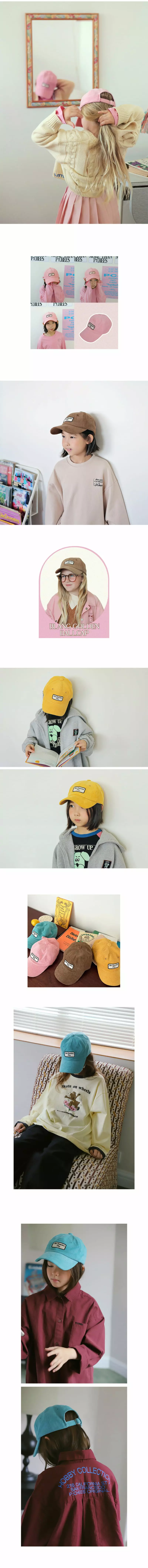 Peach-Cream - Korean Junior Fashion - #prettylittlegirls - Blan Rib Cap - 2