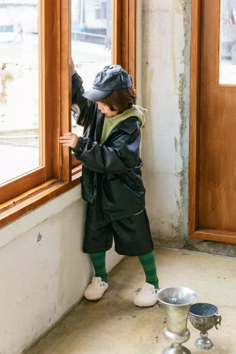 Peanut - Korean Children Fashion - #Kfashion4kids - Leather Cap - 10