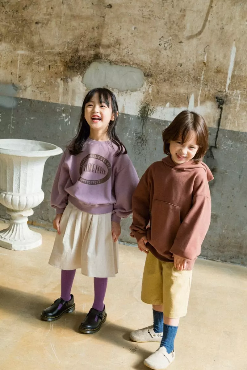 Peanut - Korean Children Fashion - #childofig - Plain Hoody Tee - 9