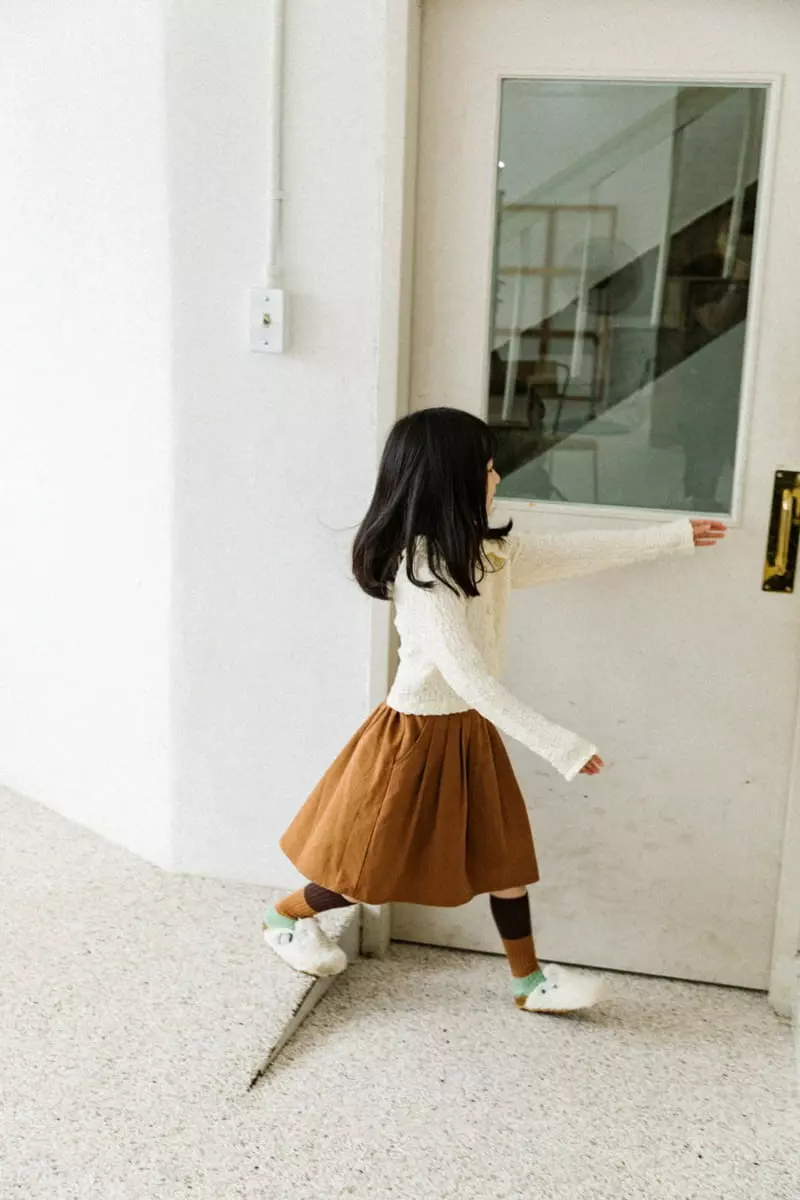 Peanut - Korean Children Fashion - #childofig - Creamy Blouse - 5