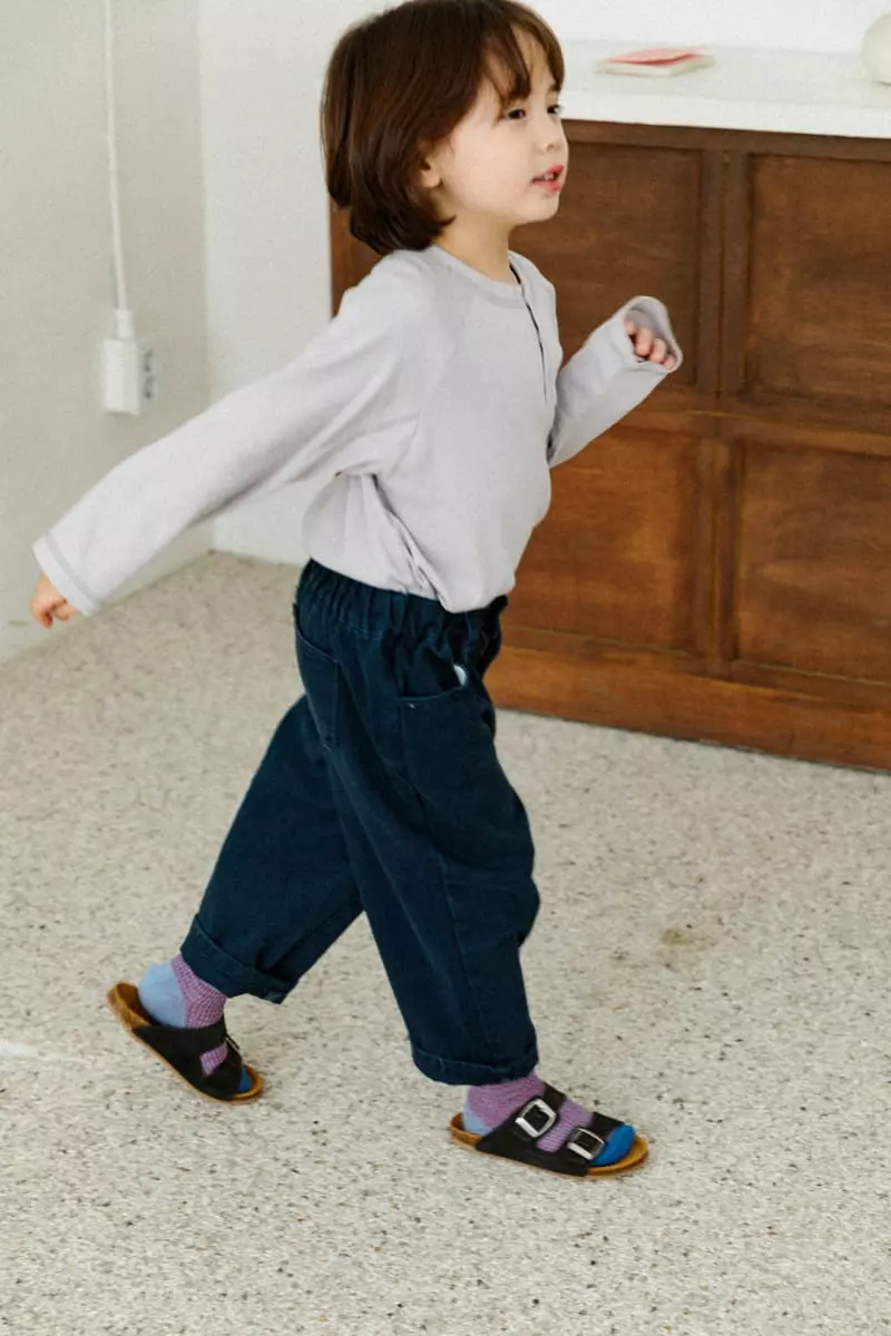 Peanut - Korean Children Fashion - #childofig - Mock Tee - 2