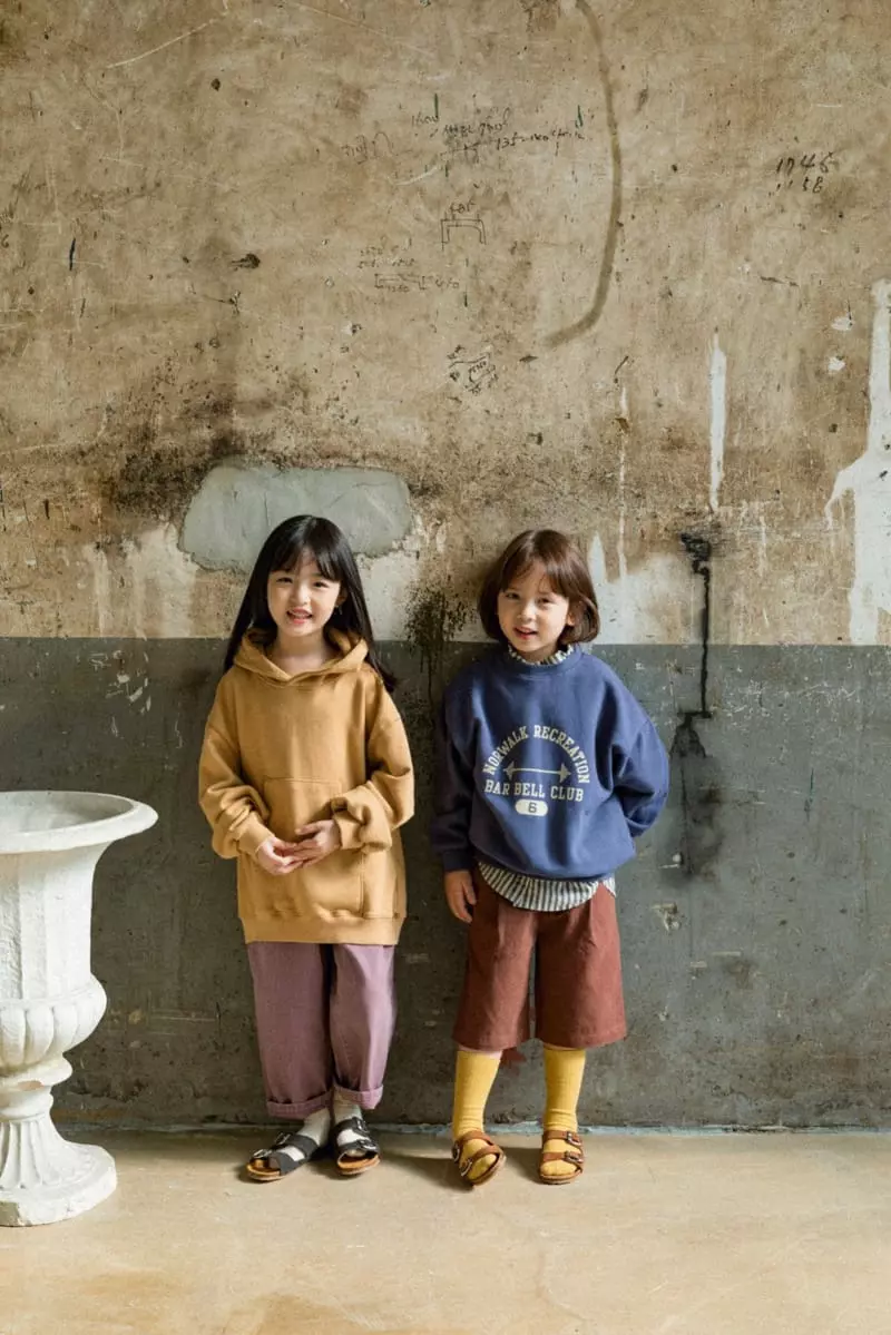 Peanut - Korean Children Fashion - #childrensboutique - Plain Hoody Tee - 10