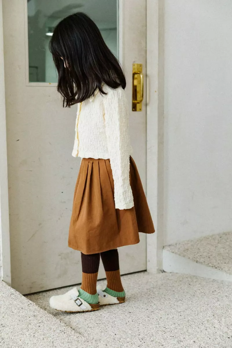 Peanut - Korean Children Fashion - #childrensboutique - Creamy Blouse - 7