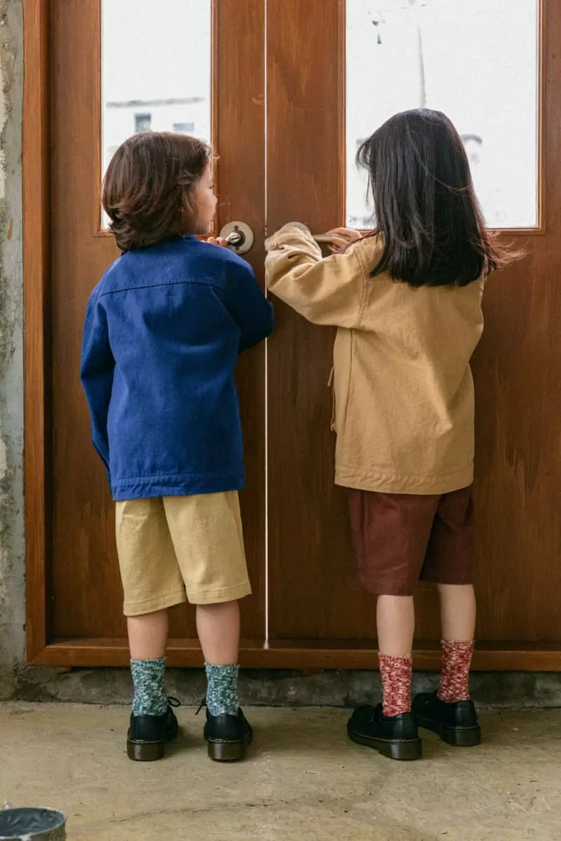 Peanut - Korean Children Fashion - #designkidswear - Soft Twill Jacket - 2