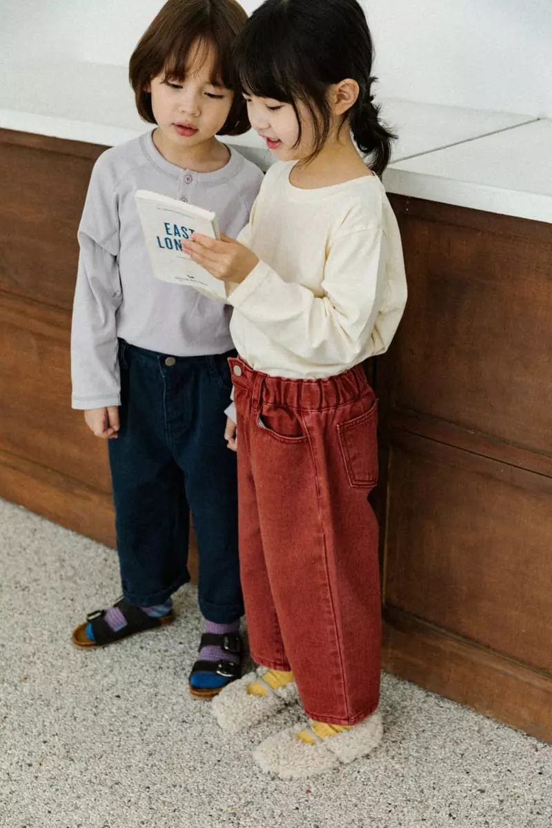 Peanut - Korean Children Fashion - #designkidswear - Luf Twill Pants - 6