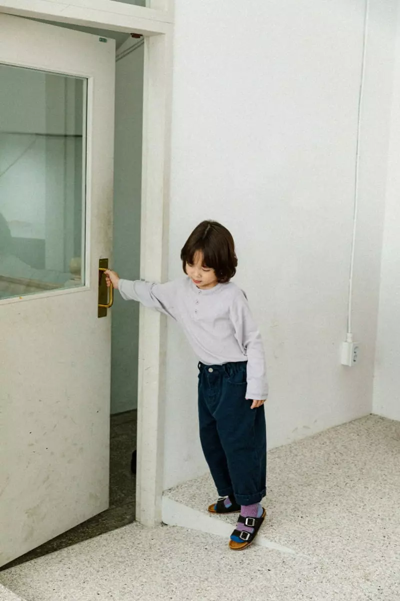 Peanut - Korean Children Fashion - #discoveringself - Mock Tee - 5