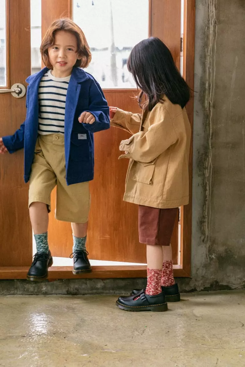 Peanut - Korean Children Fashion - #discoveringself - Soft Twill Jacket - 3