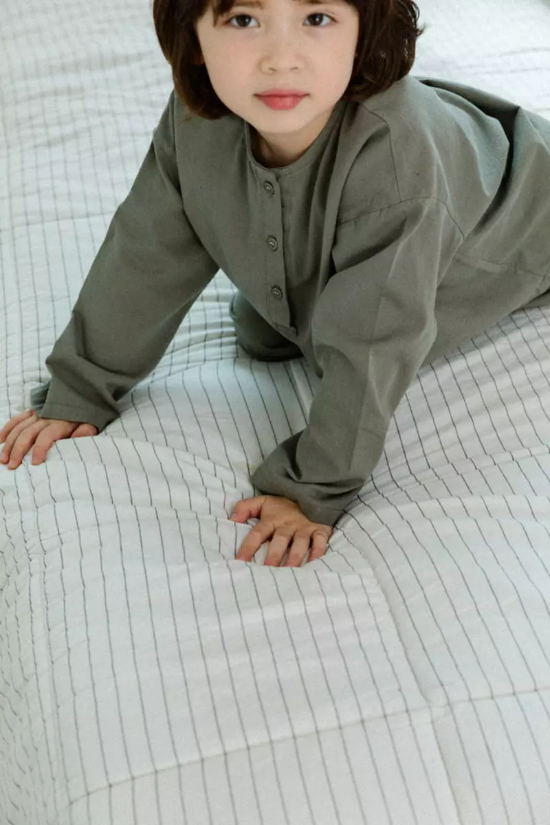 Peanut - Korean Children Fashion - #discoveringself - Cozy Top Bottom Set - 11