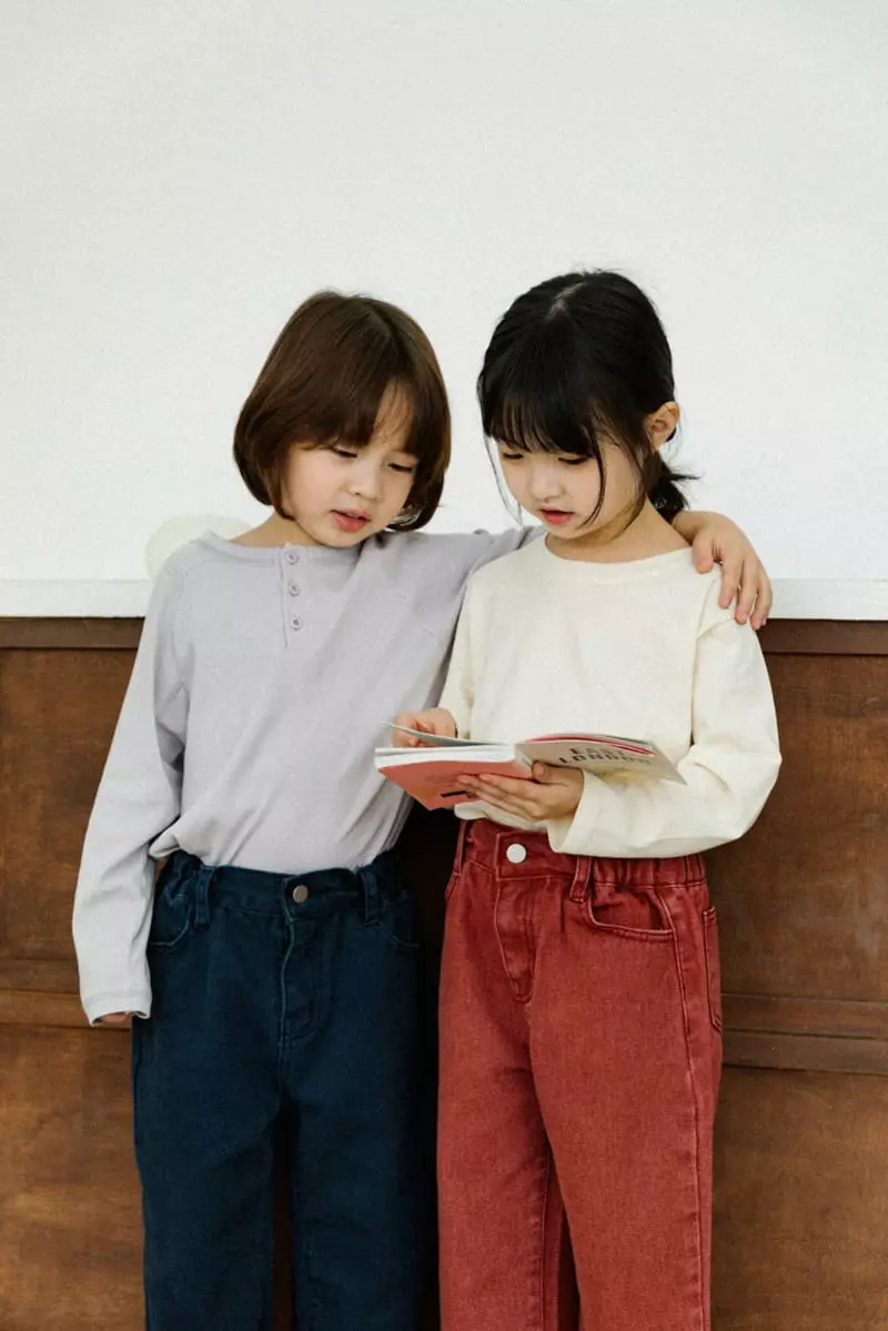 Peanut - Korean Children Fashion - #fashionkids - Mock Tee - 6