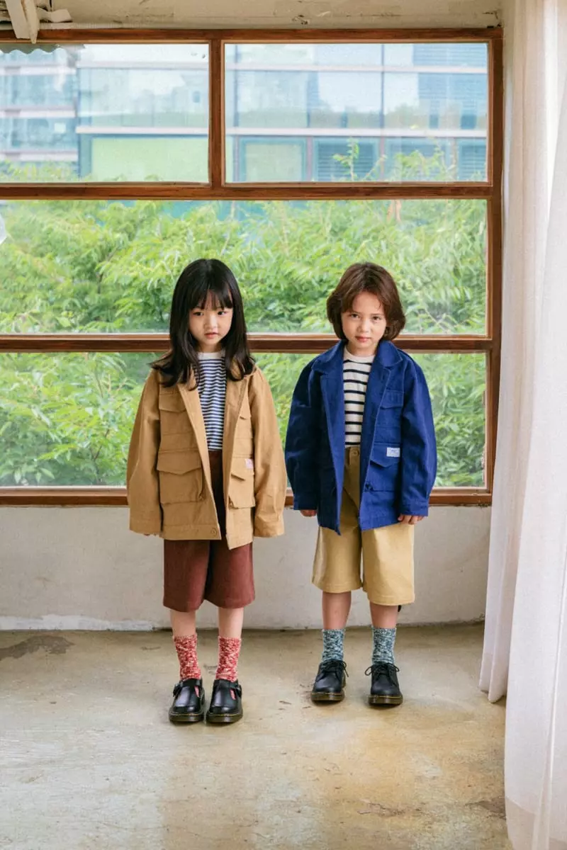 Peanut - Korean Children Fashion - #discoveringself - Soft Twill Jacket - 4