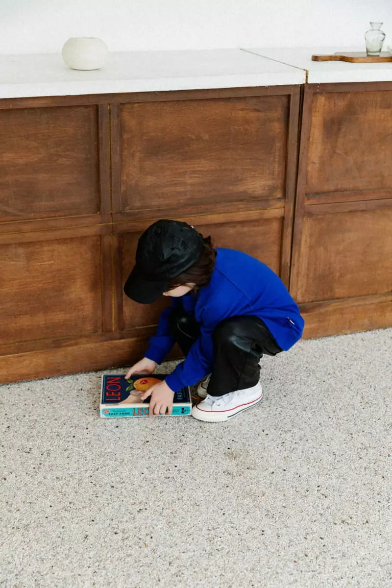 Peanut - Korean Children Fashion - #fashionkids - Leather Cap - 6