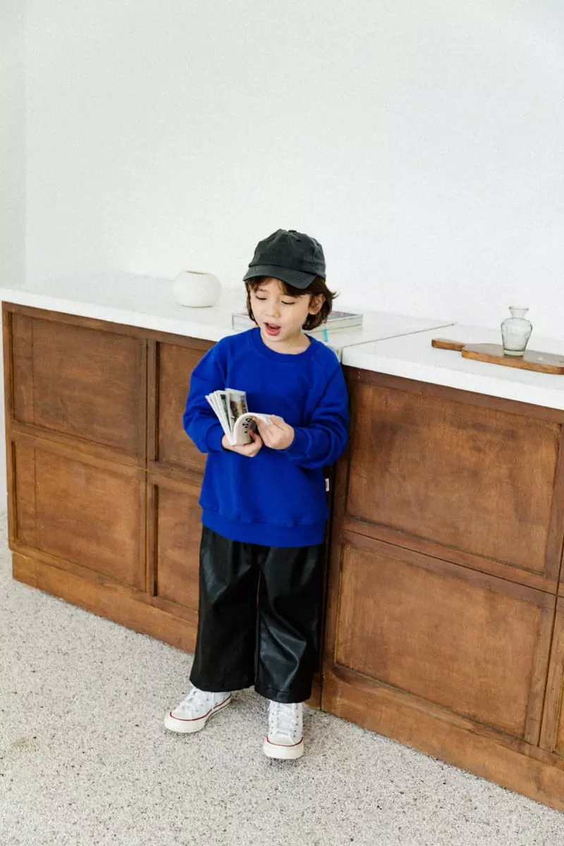 Peanut - Korean Children Fashion - #kidsshorts - Melbun Leather Pants - 3