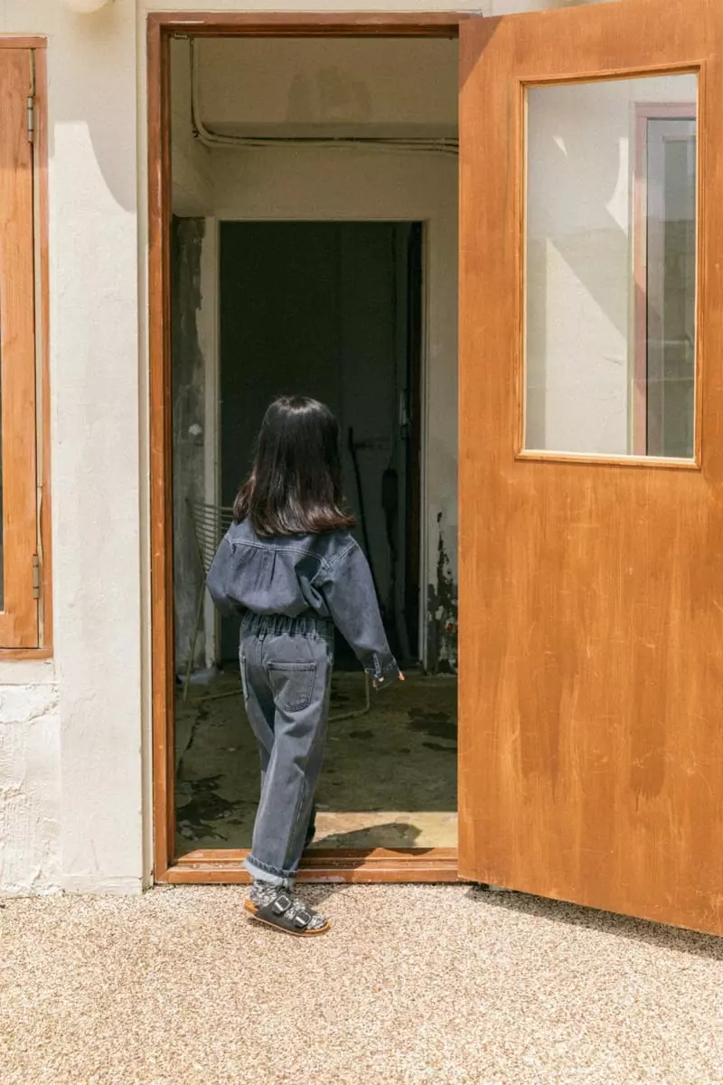 Peanut - Korean Children Fashion - #kidsshorts - Mont Denim Shirt - 10