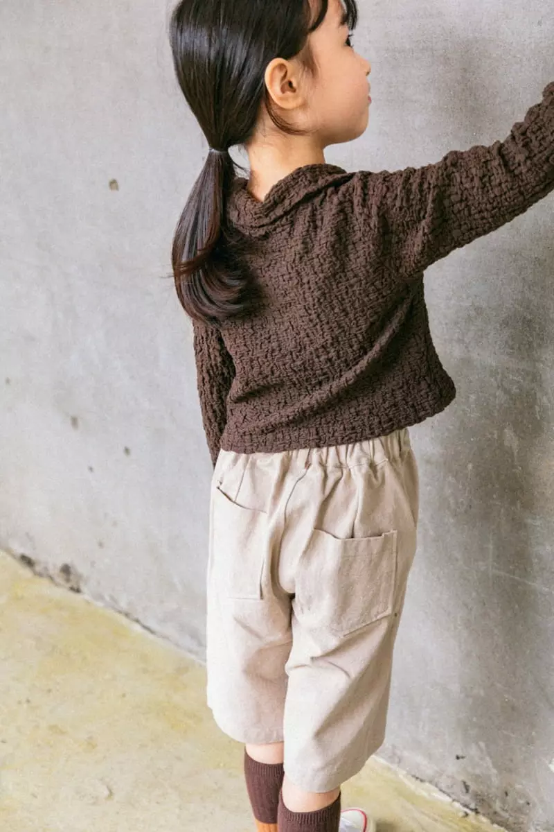 Peanut - Korean Children Fashion - #kidsstore - Creamy Blouse - 12