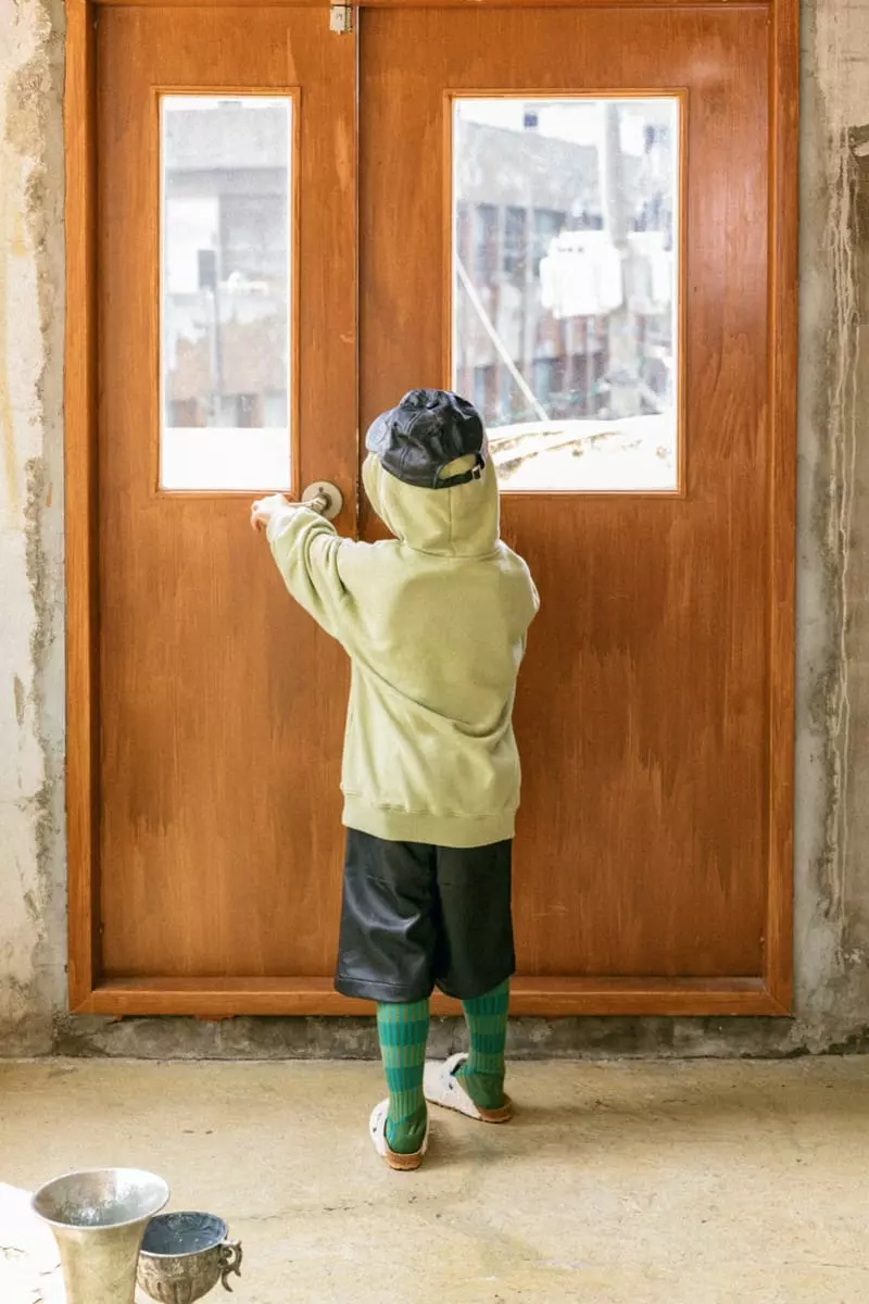 Peanut - Korean Children Fashion - #kidsstore - Leather Pants - 3